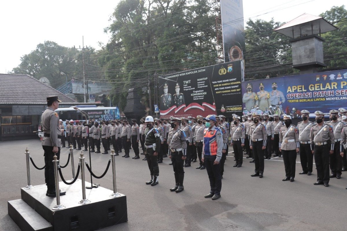 Pimpin Apel Gelar Pasukan, Kombes Pol Buher: Perhatikan Kesehatan, Keselamatan, dan Keamanan Bertugas