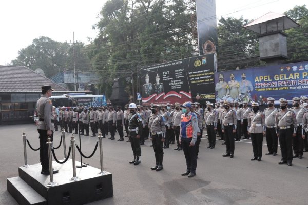 Pimpin Apel Gelar Pasukan, Kombes Pol Buher: Perhatikan Kesehatan, Keselamatan, dan Keamanan Bertugas