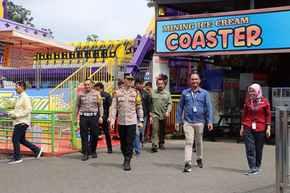 Kapolres Batu AKBP Oskar Gelar Patroli, Pastikan Lokasi Wisata Aman Jelang Lebaran