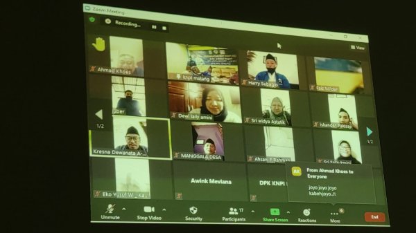 HUT ke 48, DPD KNPI Kabupaten Malang Peringati Secara Daring