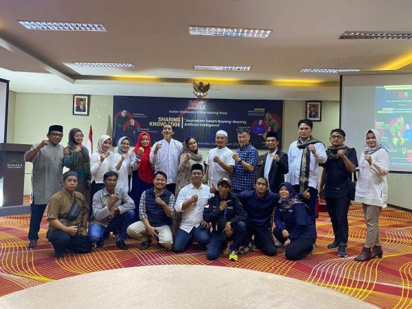Bertajuk Journalism Dalam Bayang-Bayang Artificial Intelligence, IWO Malang Raya Gelar FGD Sharing Knowledge
