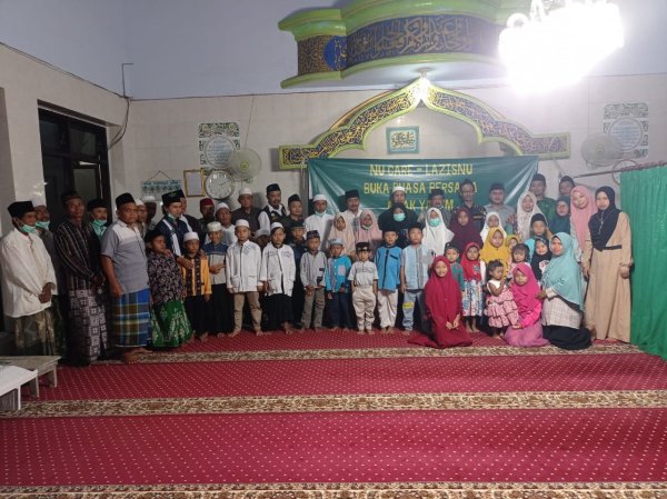 Ranting NU Sumberejo Pagak, Gelar Santunan dan Bukber bersama Yatim