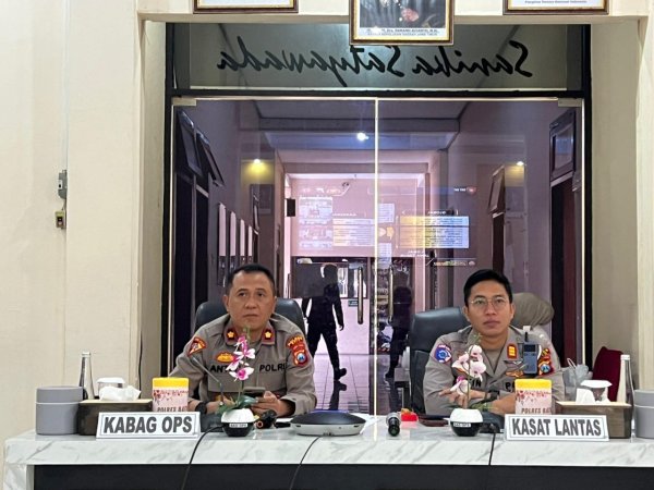 Tingkatkan Keselamatan Lalu Lintas, Sat Lantas Polres Batu Latihan Pra Operasi Zebra Semeru 2025