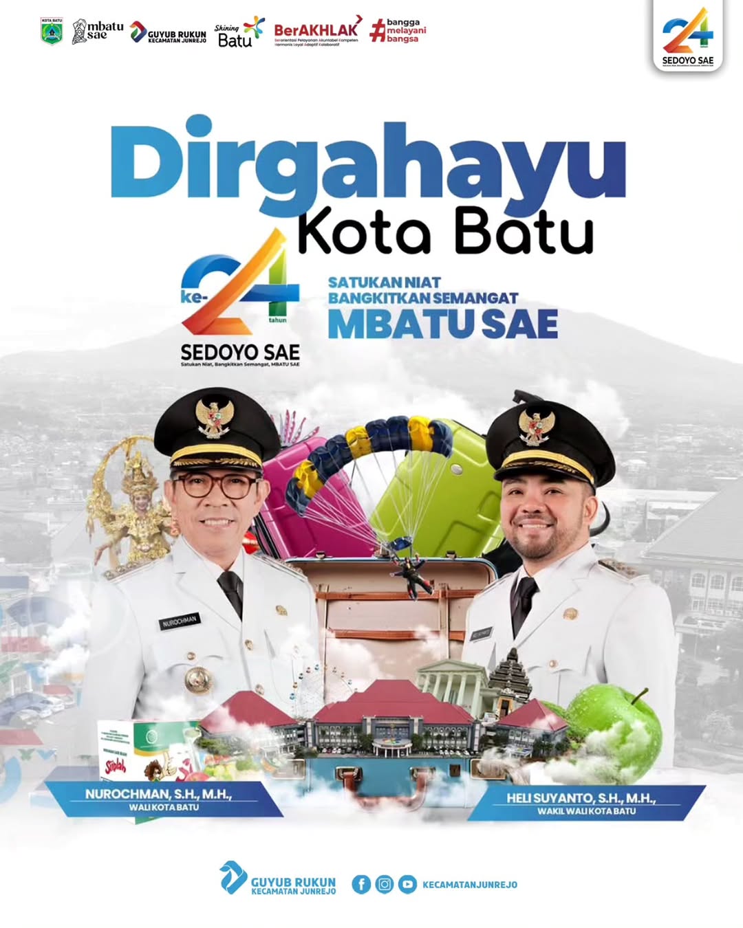 Iklan Ucapan Hari Jadi Kota Batu ke-24
