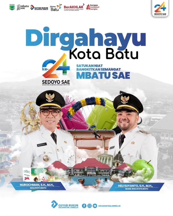 Iklan Ucapan Hari Jadi Kota Batu ke-24