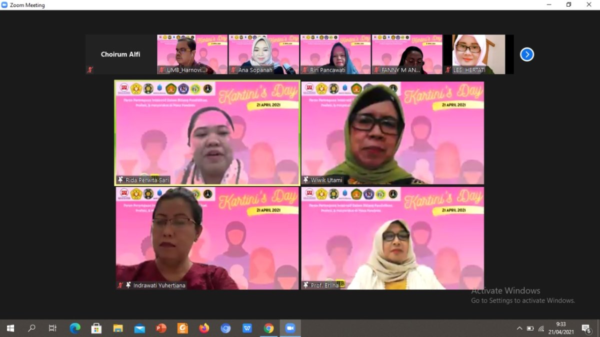 Kartini’s Day FDAP, Tiga Kartini Gubes Paparkan Pemikiran Kritis