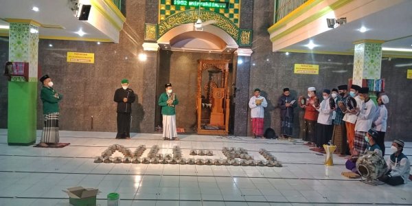 Gelar Barikan Kemerdekaan, Masjid An Namiroh Kota Malang Berharap Pandemi Hilang