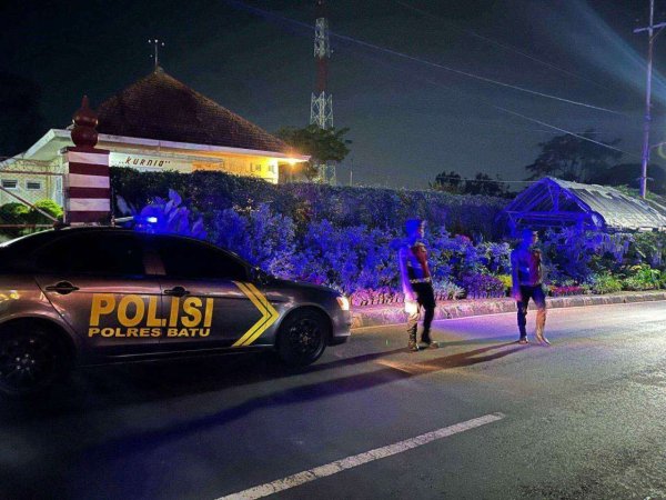 Jaga Kamtibmas Selama Ramadan, Polres Batu Intensifkan Patroli Sahur