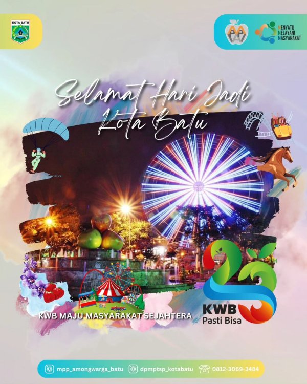 Iklan Ucapan Hari Jadi Kota Batu ke-23