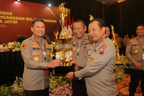 Kombes Pol. Buher Raih Predikat Terbaik Kapolres Jajaran Polda Jatim