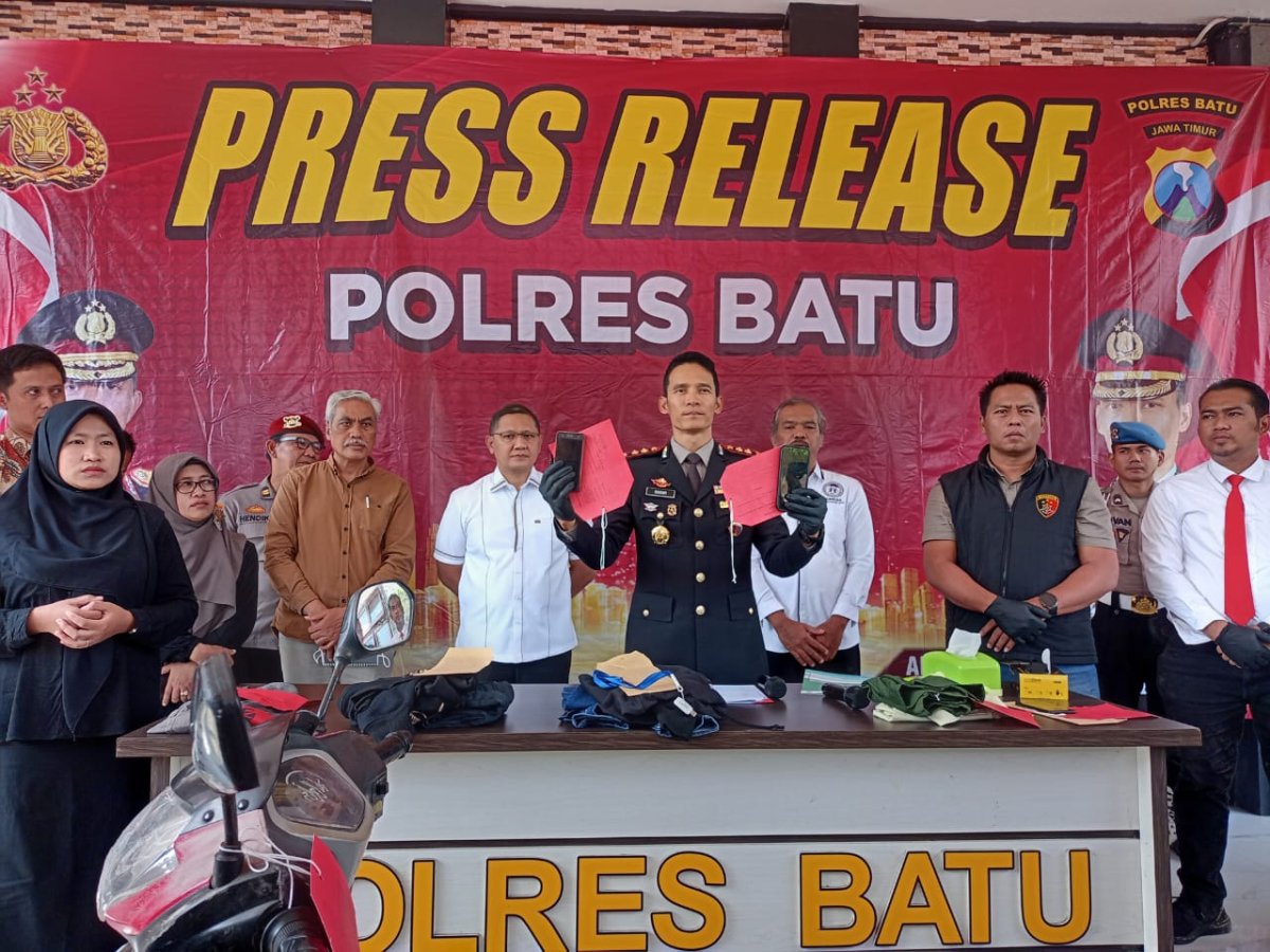 Press Release Kasus Siswa SMPN yang Meninggal Dunia Dianiaya Teman, AKBP Oskar: Ancaman Hukuman 15 Tahun