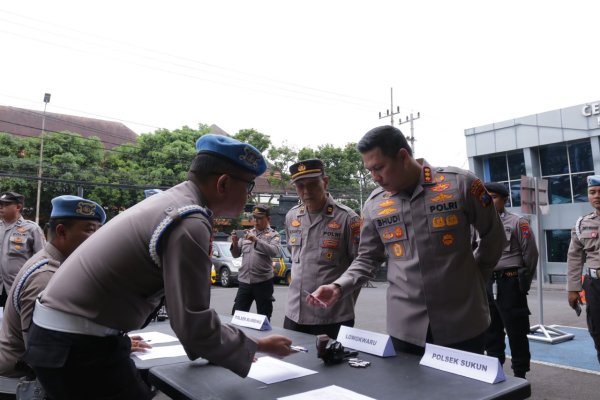 Cegah Penyalahgunaan, Kombes Pol. Buher Rutin Laksanakan Pemeriksaan Senpi Dinas
