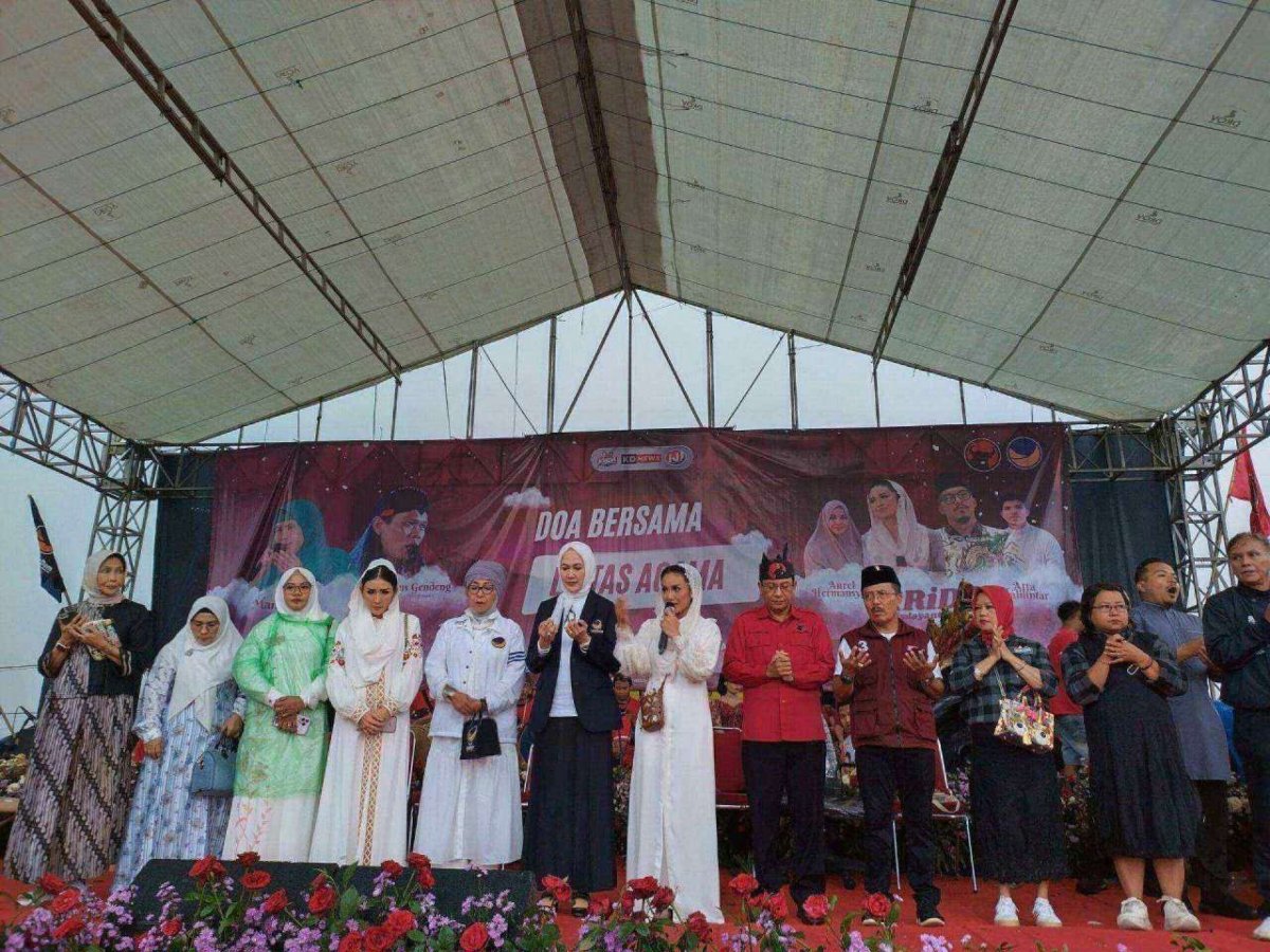 KriDa Gelar Doa Bersama Lintas Agama, Kris Dayanti: Derasnya Hujan Sederas Dukungan Masyarakat Kota Batu