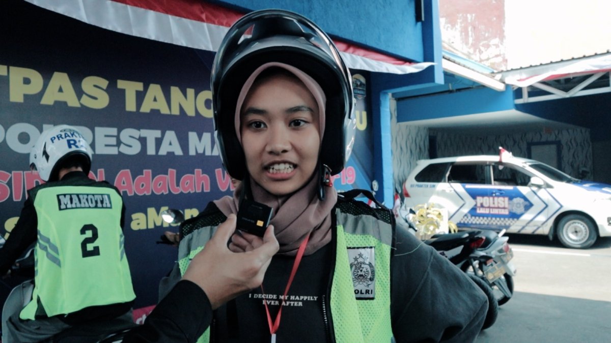 Pemohon SIM di Kota Malang Merasa Terbantukan dengan Perubahan Lintasan Ujian Praktik SIM Huruf S