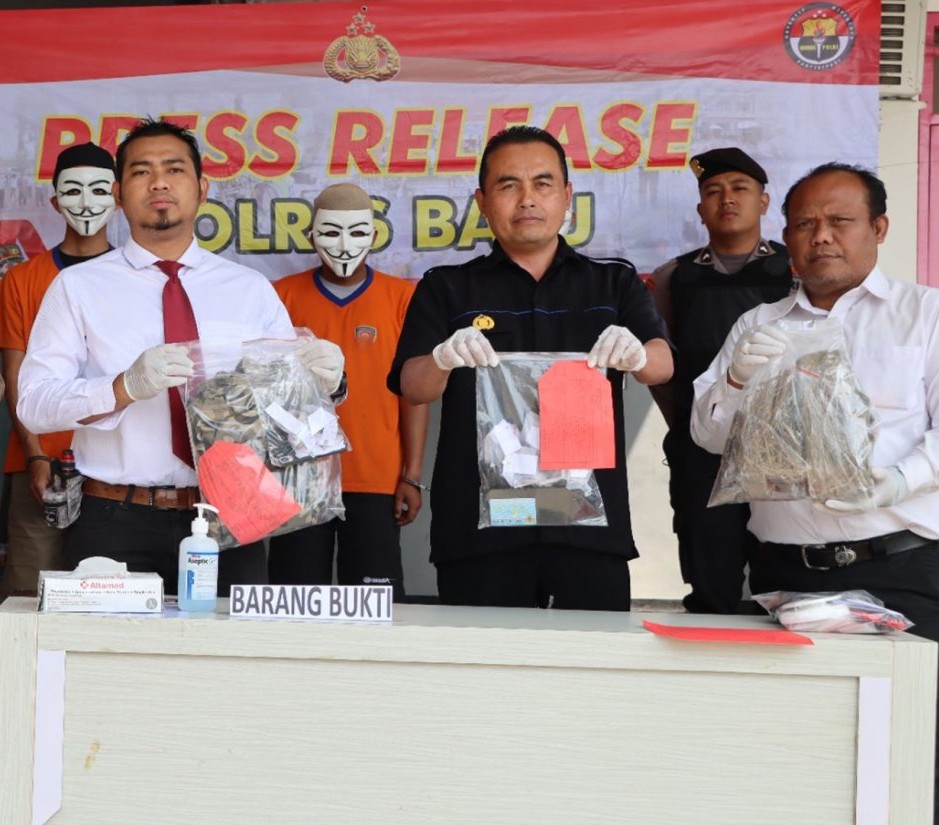 Polisi Berhasil Amankan Tiga Orang Terduga Pengedar Narkoba di Kota Batu