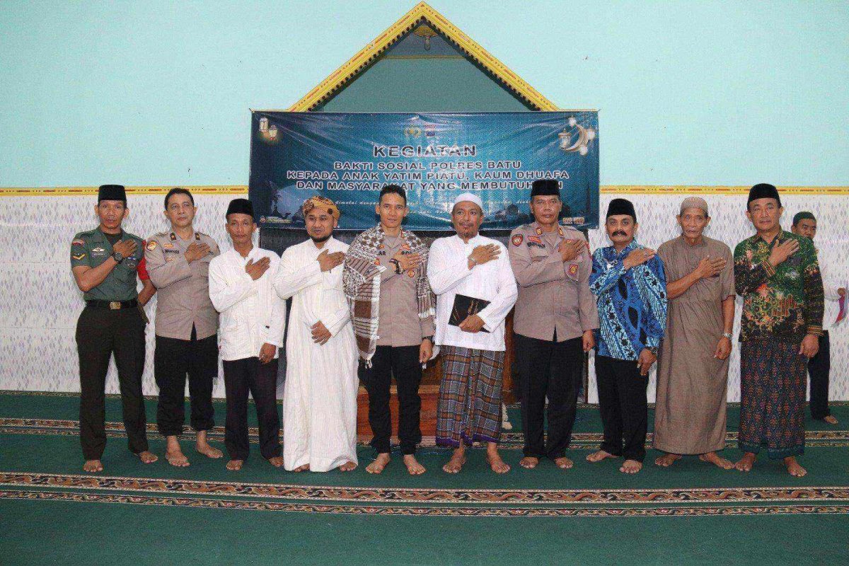 Kapolres Batu AKBP Oskar Gelar Safari Ramadhan