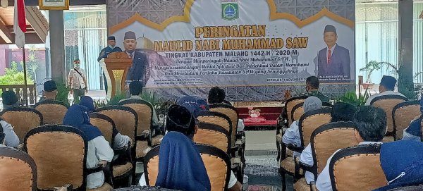Peringatan Maulid Nabi, Pjs. Bupati Malang Ajak OPD Satukan Hati