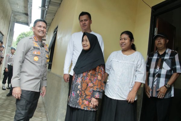Jelang HUT Bhayangkara, Polresta Malang Kota Rampungkan Proses Bedah Rumah dan Tempat Ibadah