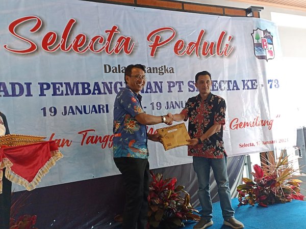 PT. Selecta Berikan Santunan 205 Warga Desa Tulungrejo, Sujud Hariadi: Hari Jadi ke-73, Sekaligus Agenda Tahunan
