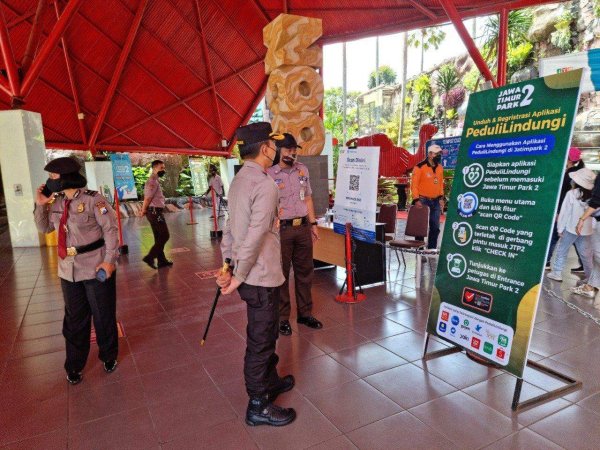 Pastikan Prokes Jelang Libur Nataru, Kapolres Batu Tinjau Tempat Wisata