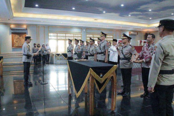 Kombes Pol. Buher Pimpin Sertijab PJU Polresta Malang Kota