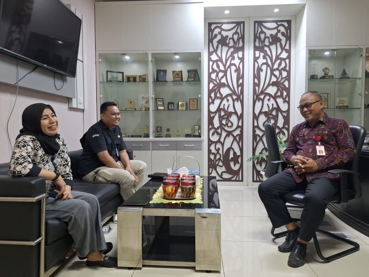 Terkait dengan Pemasangan APK, KPU Kota Batu Koordinasi Bersama Bakesbangpol