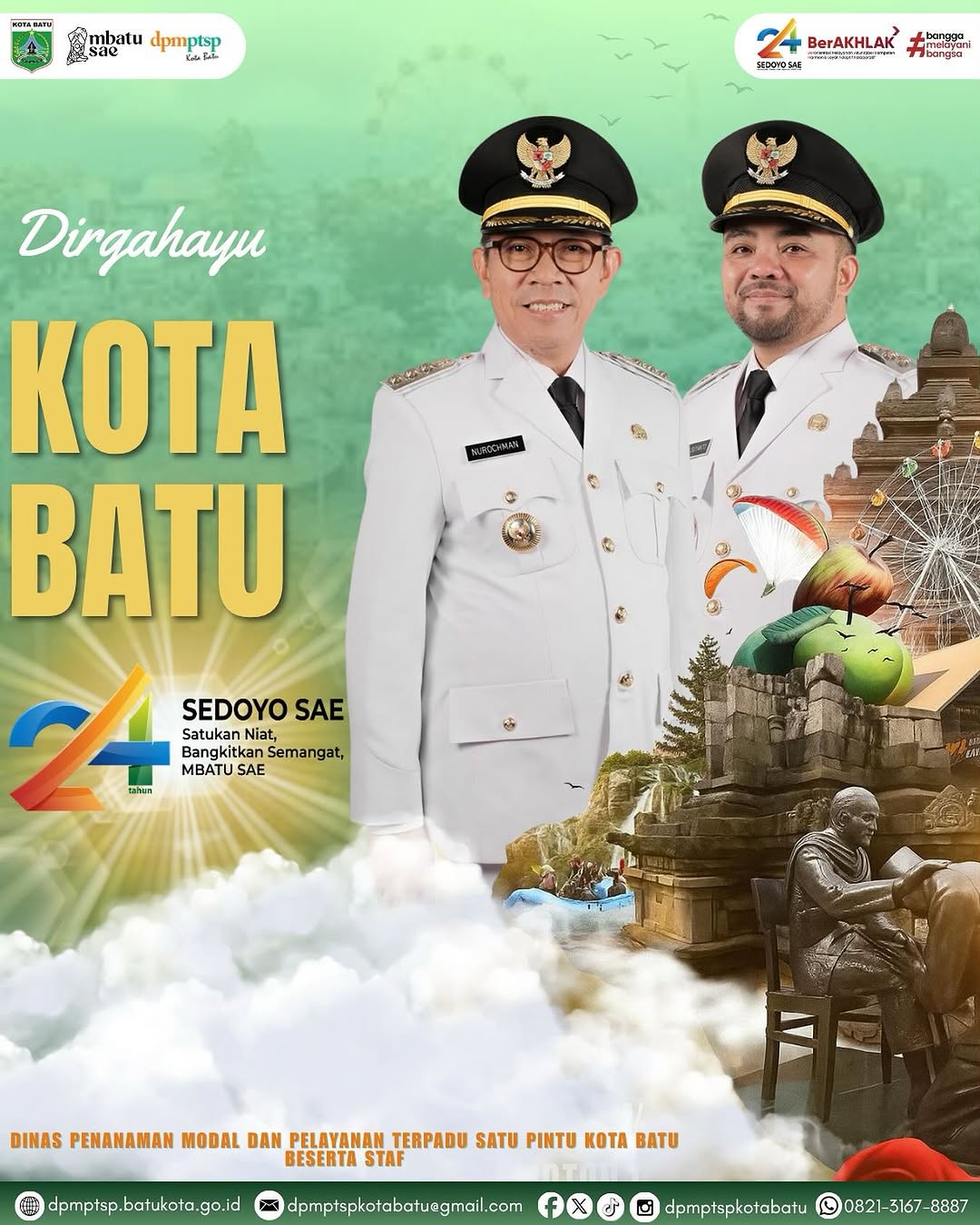 Iklan Ucapan Hari Jadi Kota Batu ke-24