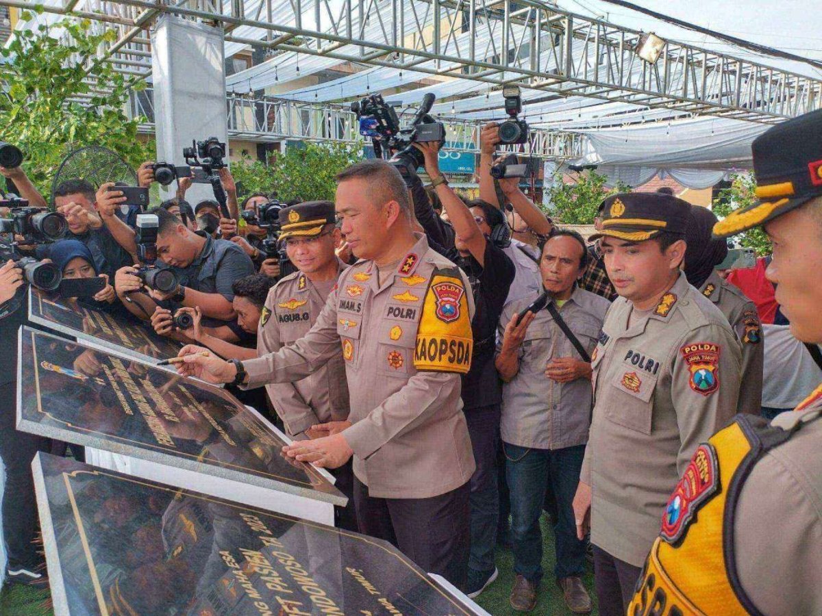 Kapolda Jatim Irjen Pol. Drs. Imam Sugianto Resmikan Gedung RS Hiperbarik TK.lll Hasta Brata Kota Batu