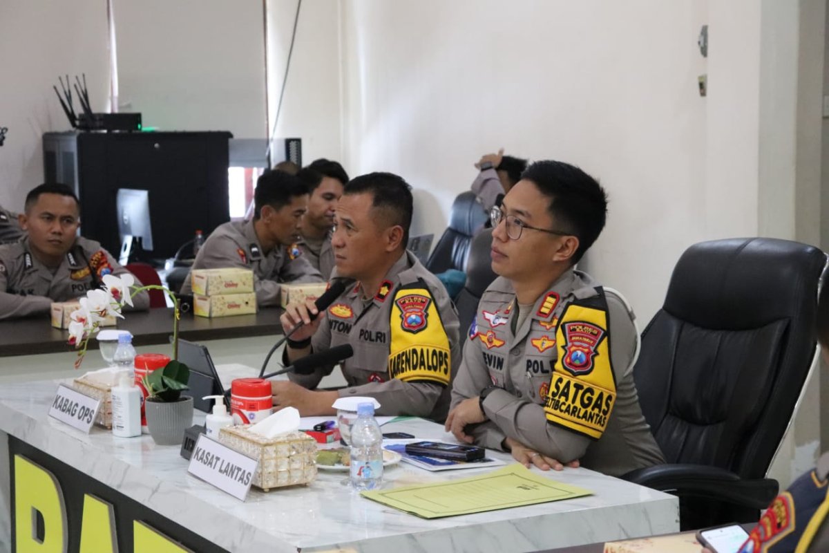 Polres Batu Gelar Latihan Pra Operasi Keselamatan Semeru 2025, Wujudkan Kamseltibcarlantas Jelang Ramadhan
