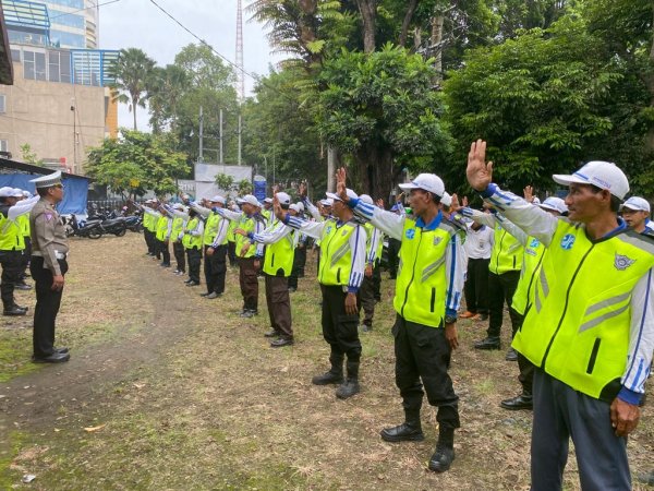 Melalui Unit Kamsel Satlantas, Polresta Malang Kota Gelar Sosialisasi Peningkatan Kemampuan Kepada Supeltas