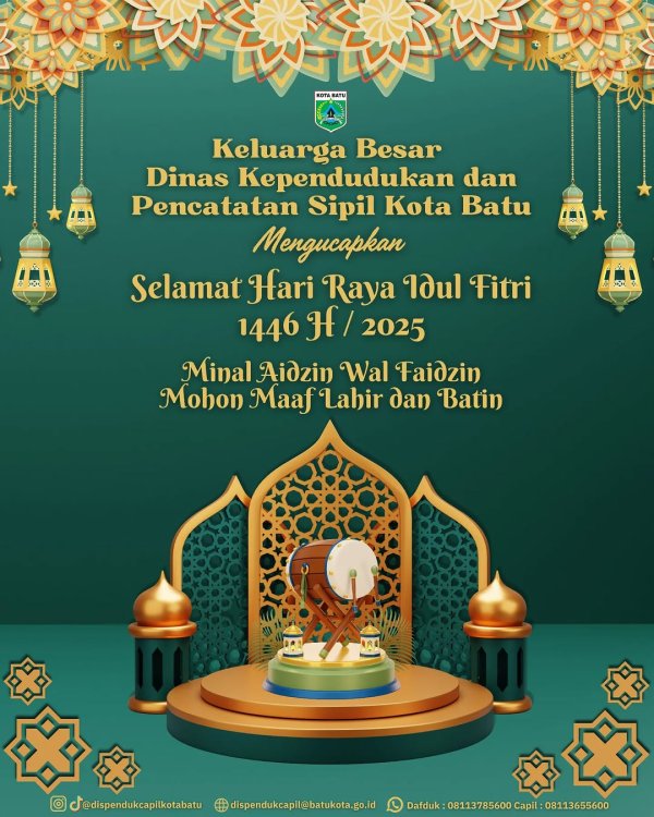 Iklan Ucapan Hari Raya Idul Fitri 1446 H