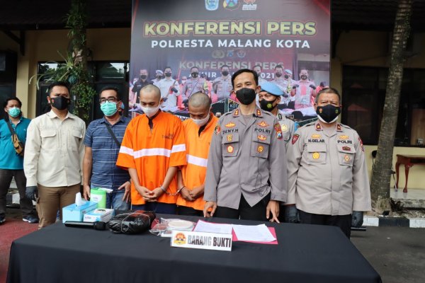 Polsek Sukun Berhasil Amankan Dua Pelaku Pengeroyokan, Salah Satunya Pelajar