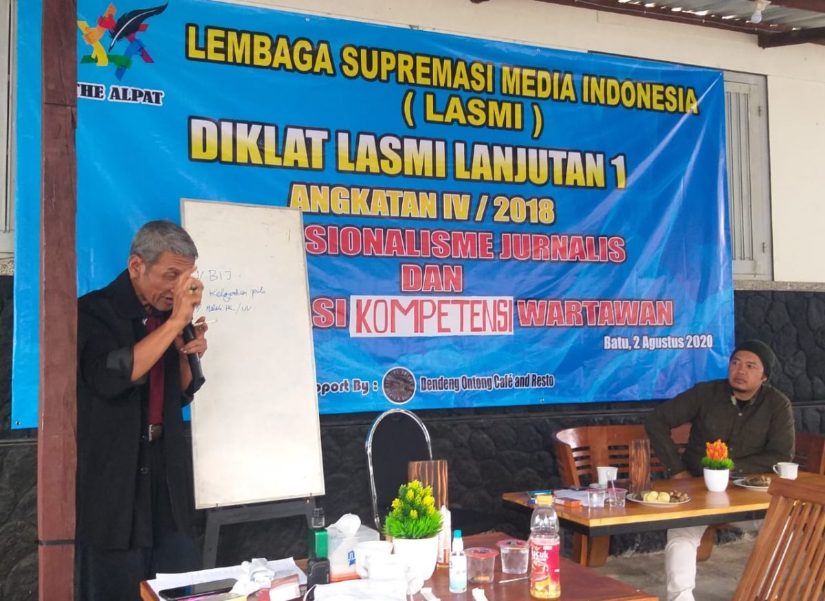 Profesionalisme dan Sertifikasi Kompetensi, Tajuk Diklat Jurnalistik LASMI
