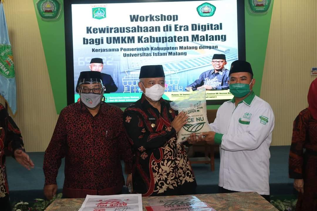 Bupati Malang Sanusi, Hadiri Workshop Kewirausahaan