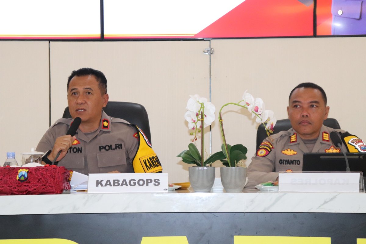Polres Batu Gelar Latihan Pra Operasi Lilin Semeru 2024, Siap Amankan Natal dan Tahun Baru