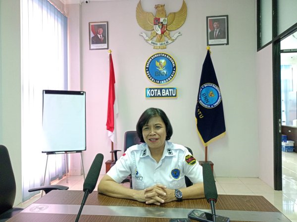 Baru Jabat Kepala BNN Kota Batu, Ini Program Kerja AKBP Renny Puspita Diakhir Tahun 2024