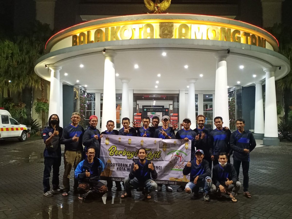 Tumbuhkan Soliditas dan Jiwa Korsa, ASPEK Kota Batu Bukber Usai Bagikan Takjil