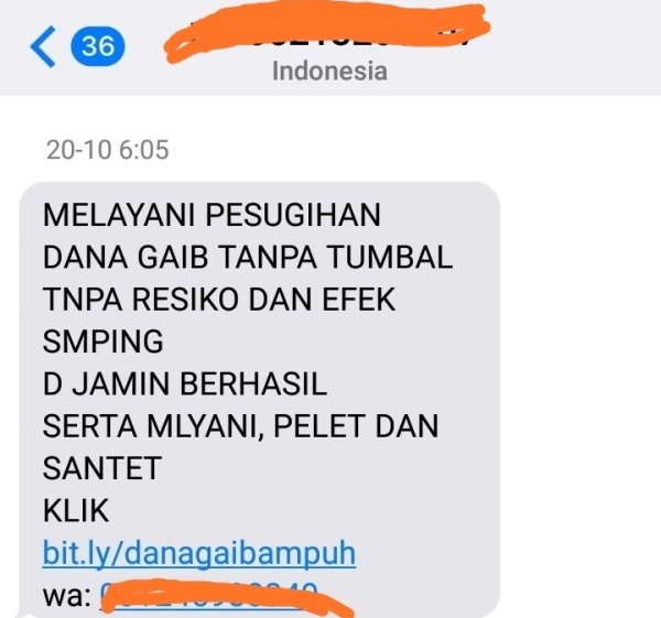 Banjir SMS Spam, Ini Tiga Solusinya