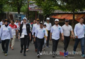 Kampanyekan “Cuci Tangan”, Pemkot dan Polres Batu Gelar Gerak Jalan Sehat