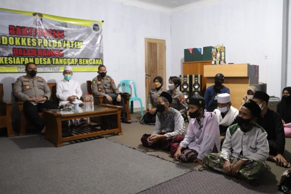Kabid Dokkes Polda Jatim, Bhakti Sosial ke Panti Asuhan Ar-Ridlwan Kota Batu