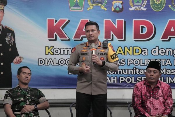 Melalui KANDANI, Kombes Pol. Buher dan Forkopimda Kota Malang Gelar Dialog Langsung Bersama Masyarakat