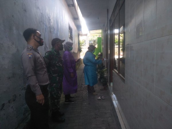 Langkah Cepat Tanggap Empat Pilar Kelurahan Ngaglik, Lakukan Tracing dan Testing