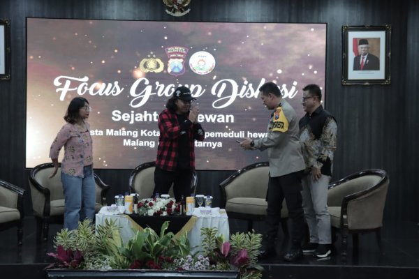 Kepedulian Polresta Malang Kota Jaga Kesejahteraan Hewan, Animal Lover Takjub