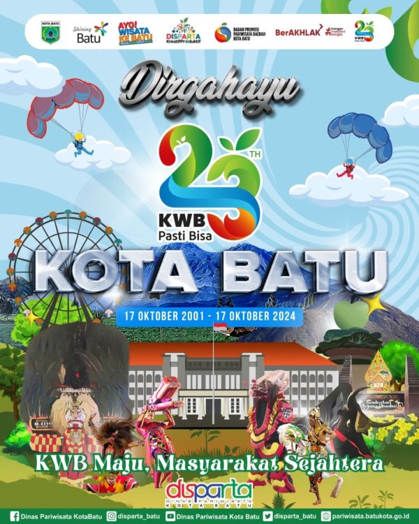 Iklan Ucapan Hari Jadi Kota Batu ke-23