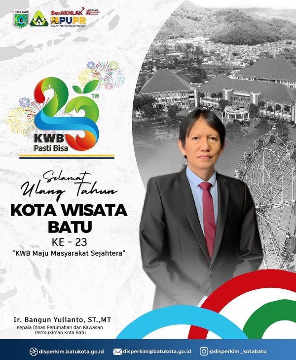 Iklan Ucapan Hari Jadi Kota Batu ke-23