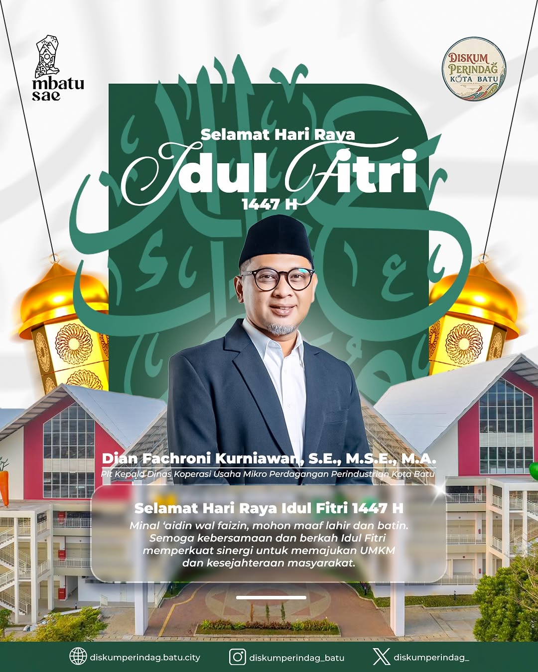 Iklan Ucapan Selamat Hari Raya Idul Fitri 1447 H