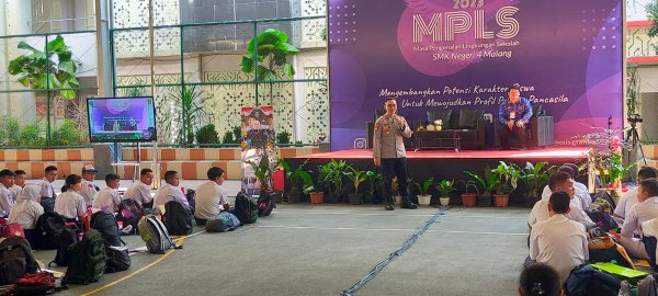 Tekan Pelanggaran Pengendara Dibawah Umur, Polresta Malang Kota Gencar Sosialisasi Keselamatan Berlalulintas