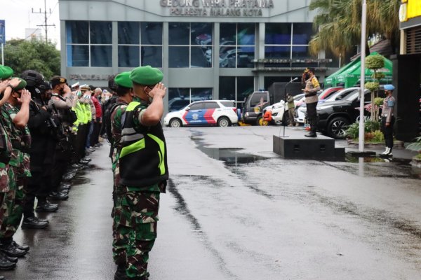 AKBP Buher Pimpin Apel Gelar Pasukan Pengamanan Tahun Baru