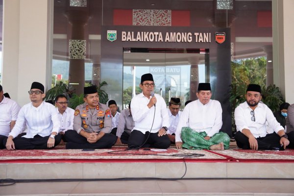 Teguhkan Persatuan dan Kondusifitas Daerah, Pemkot Batu Gelar Doa Bersama dan Deklarasi Damai