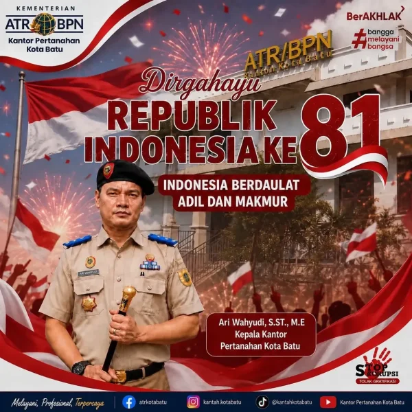 Dirgahayu Kemerdekaan Republik Indonesia ke-81